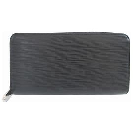 Louis Vuitton Epi Leather Long Wallet Black