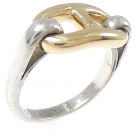 Anello Chaine d'Ancre Hermès Argento
