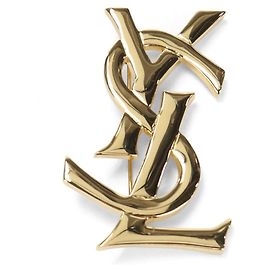 Spilla Vintage in Oro Yves Saint Laurent D'oro
