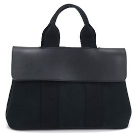 Hermès Hermes Valparaiso PM Tote Bag in Black Black