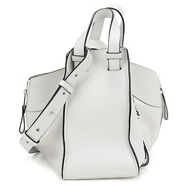 Loewe Hammock Bag Small Handbag White