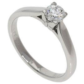 Van Cleef & Arpels Platinum Diamond Band Ring Other