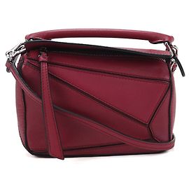 Sac à main Loewe Puzzle Mini Rouge
