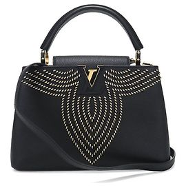 Borsa Capucines PM Louis Vuitton Nero