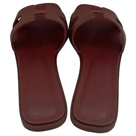 Hermès Sandals Red