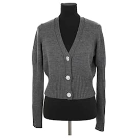 Ba&Sh Grauer Cardigan Grau