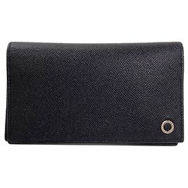 Bulgari Bvlgari Bvlgari Long Leather Wallet Black