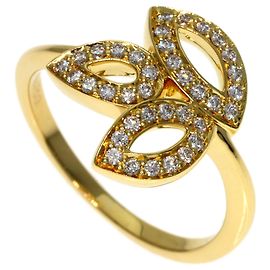 Harry Winston Lily Cluster Diamantring Gelb