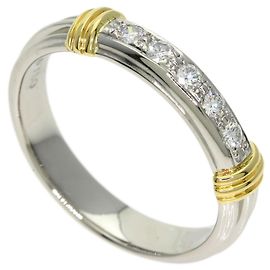 Christian Dior 5-Diamond Combination Ring Yellow