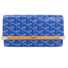 Pochette Accessorio Mini Case Goyard Monte Carlo Blu