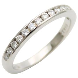 Tiffany & Co. Platinum 950 Half Eternity Circle Ring Other