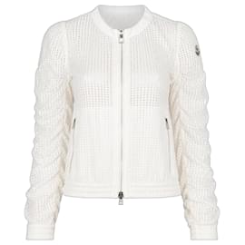 Moncler Jacket Beige Polyamide Mesh Beige