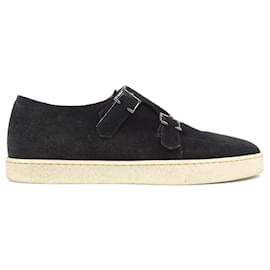 John Lobb Leather Sneakers Black