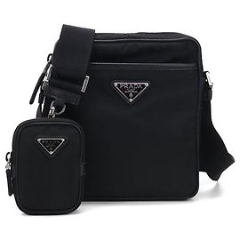 Prada Crossbody Shoulder Bag Black