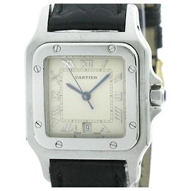 Relógio masculino Cartier Santos Galbee em aço com quartzo Outro