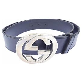 Cintura Standard Nera Gucci Nero