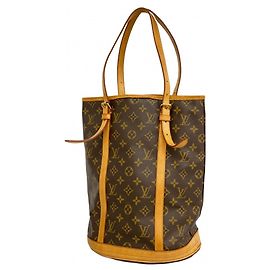 Borsa Tote Monogram Bucket GM di Louis Vuitton Marrone