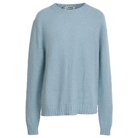 Pull en mohair bleu clair brossé de Jil Sander Bleu Bleu clair