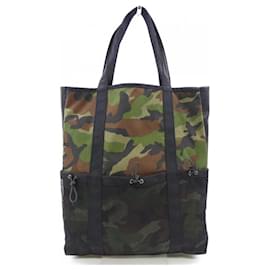 Sac MCM PHENOMENON Marron Noir Kaki