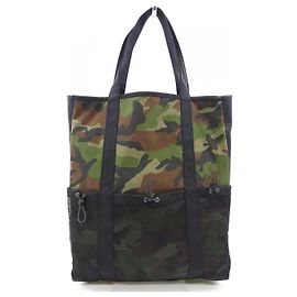 Bolsa MCM PHENOMENON Marrom Preto Caqui