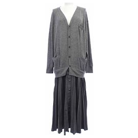 Autre Marque Vestido TOGA Castaño Gris