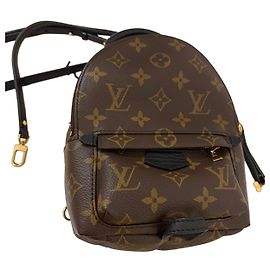 Louis Vuitton Monogram Canvas Palm Springs Mini Backpack Brown Monogram