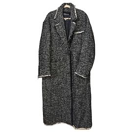 Autre Marque Black Wool Coat Size 42 Black
