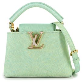 Borsa Capucines MINI Louis Vuitton Verde