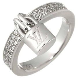 Louis Vuitton Lockit Ring aus 18K Weißgold Andere