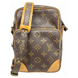 Bolso de Hombro Amazon Monogram Louis Vuitton Castaño Monograma