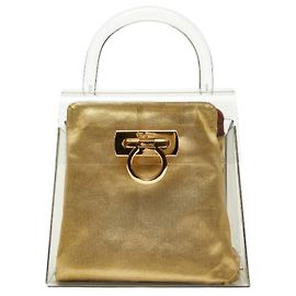 Acryl-Handtasche Gancini mit Obergriff von Salvatore Ferragamo Andere