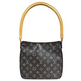 Sac à épaule Looping MM Monogram Louis Vuitton Marron