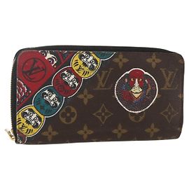LOUIS VUITTON Kansai Yamamoto Collaboration Zippy Wallet M67249 LV Auth YKZ1505 Monogram