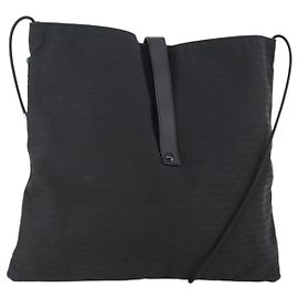 Borsa a Spalla Christian Dior in Tela Nera Auth SW2230A Nero