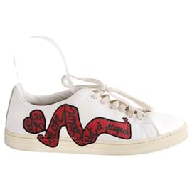 Alaïa Baskets blanches Blanc
