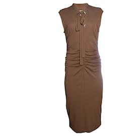 Robe drapée en stretch marron Wolford Marron