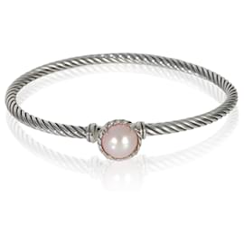 Pulseira Chatelaine em Prata Esterlina e Pérolas David Yurman Outro