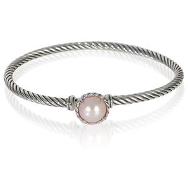 Pulsera Chatelaine de Plata Esterlina y Perlas David Yurman Otro