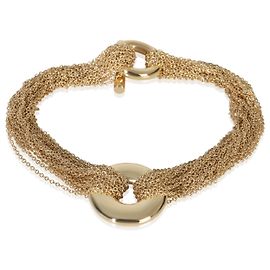 Bracelet à fermoir à bascule multibrins en or jaune Tiffany & Co. Autre