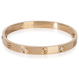Bracciale Love in oro rosa e diamanti di Cartier Altro