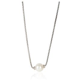 Pendente Solari de Pérola e Diamante em Prata Esterlina David Yurman Outro