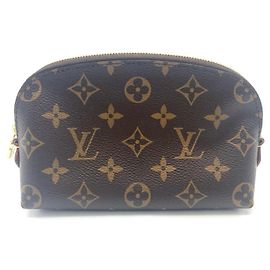 Kosmetiktasche Monogram Louis Vuitton Braun