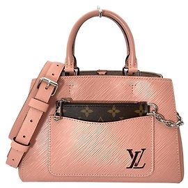 Bolsa de ombro Marelle Epi Louis Vuitton Rosa