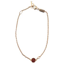 Bracciale Possession Piaget in oro rosa 18kt, con corniola e diamante D'oro