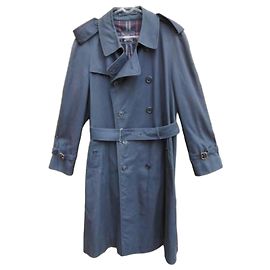 Trench Burberry Blu Navy Blu navy