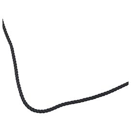 Collar de algodón negro Cartier CORDOG40 Negro