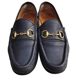 Gucci Horsebit Slipper Schwarz
