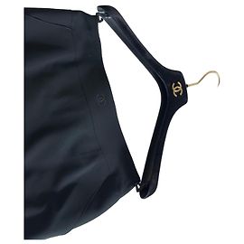 Jupe CC Chanel de collection Noir