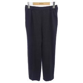 Calças de lã e spandex Hermès 34 Marrom