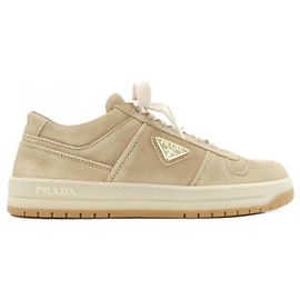 Prada Wildleder-Sneaker Beige